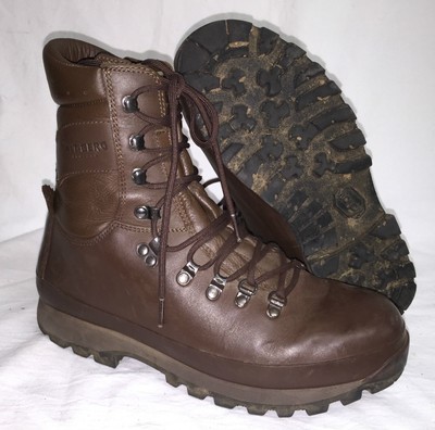 British Army Brown Combat Boots 