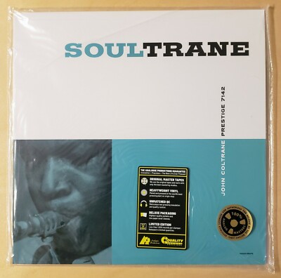 John Coltrane Soultrane Analogue Productions sealed 180g Mono Audiophile Vinyl