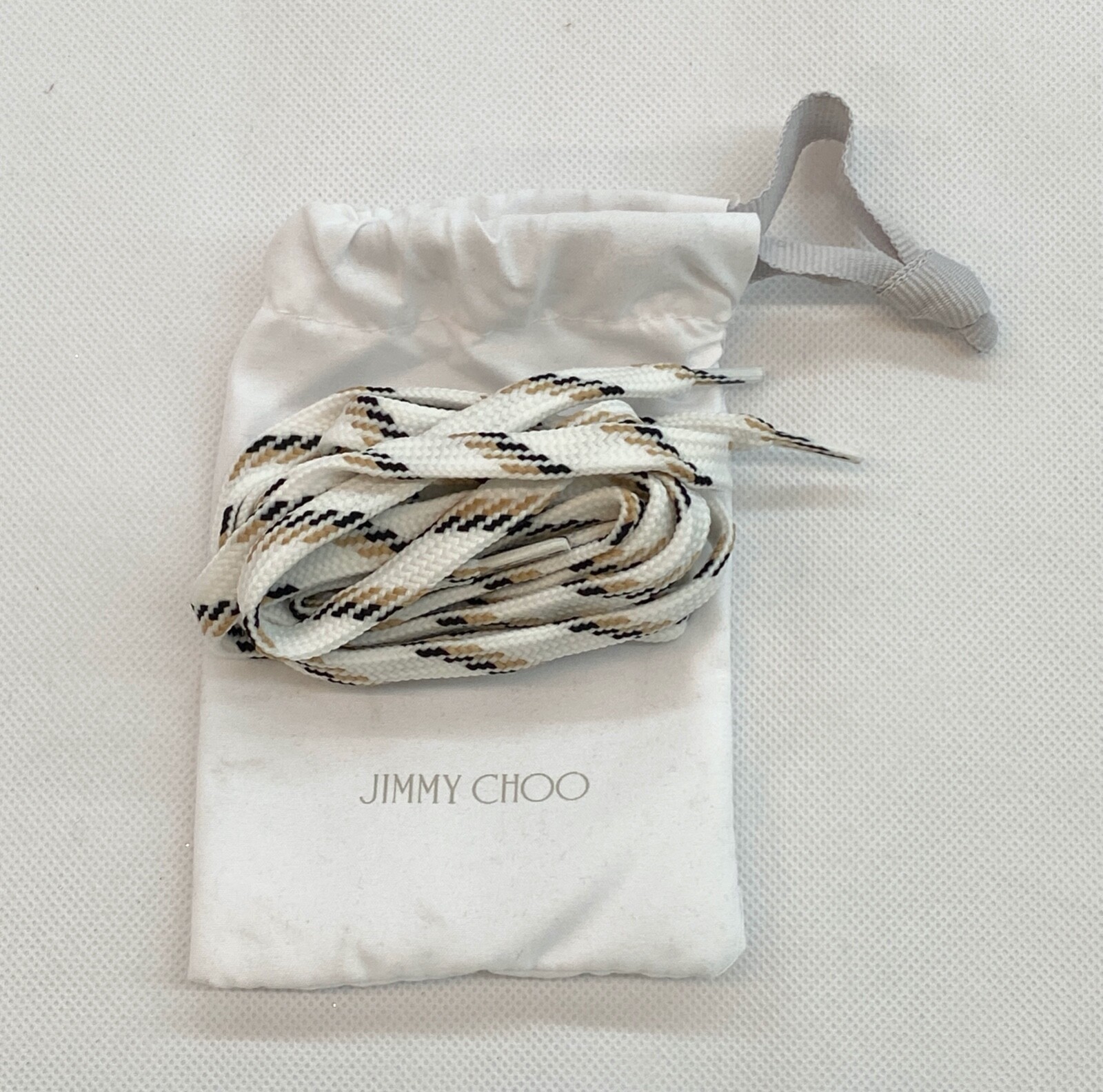Pre-owned Jimmy Choo Impala Low-top Pony Hair Sneakers Sugar-mix Retail $750 Authentic In Sugar Mix