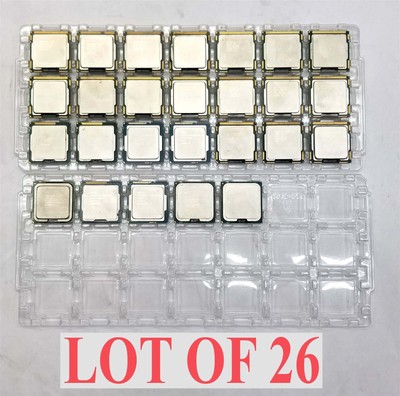 Intel Core Pentium CPU Processor 1st Gen i5 Celeron Core2 Duo Mixed Lot of 26