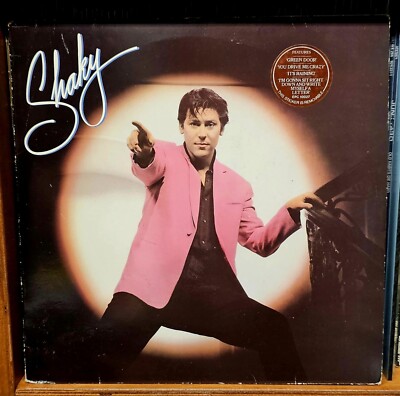 Shaking' Stevens - Shaky- Epic 1981 Vinyl Record  EX/EX