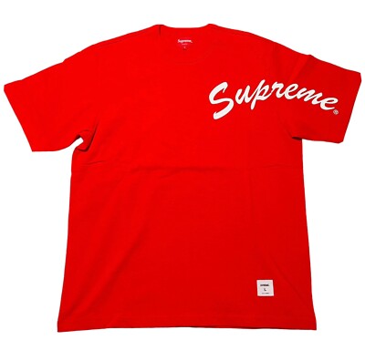 Supreme Red Shoulder Arc S/S Top