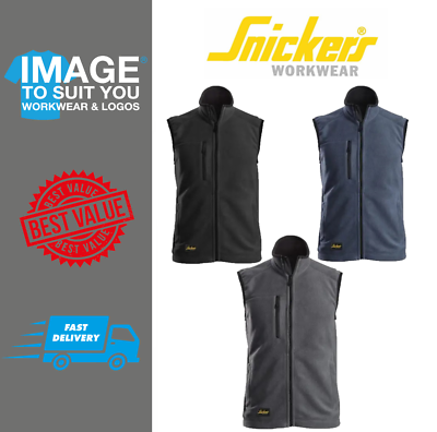 Snickers Allroundwork Polartec Fleece Vest 8024 eBay