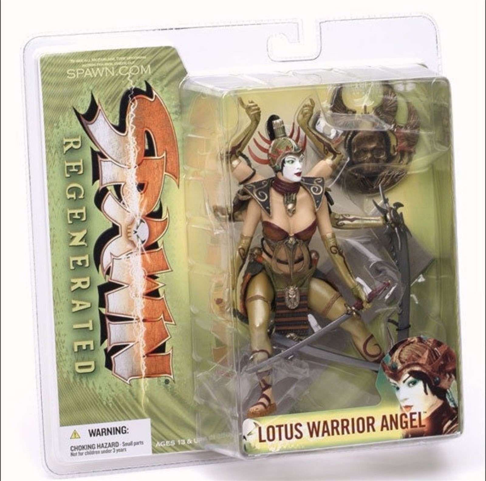 SPAWN REGENERATED SERIES 28 LOTUS WARRIOR ANGEL 2**MINT