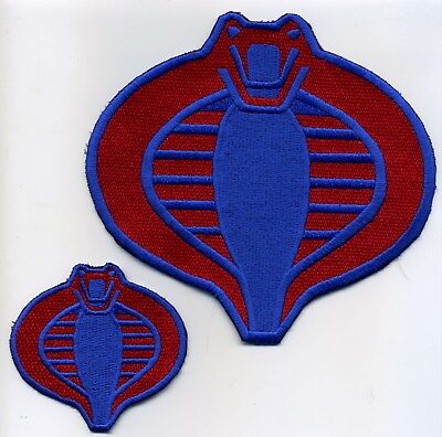 GI Joe Corba Commander Embroidered Red & Blue 6