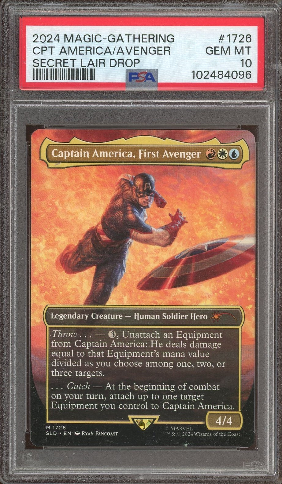 マジック：ザ・ギャザリング Marvel's Captain America Foil Edition Secret Lair x Marvel's Captain America Foil Edition | Secret