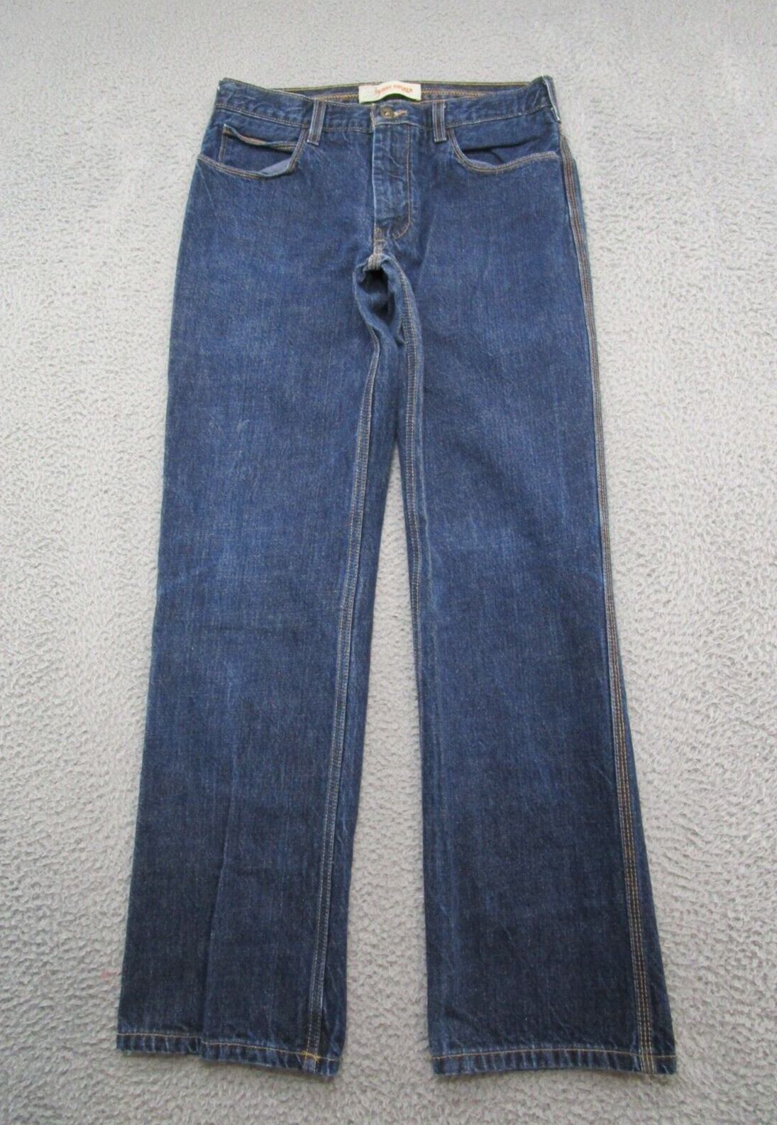 Y2K Old Navy Skinny Rocker Dark Wash Blue Denim Jeans Size