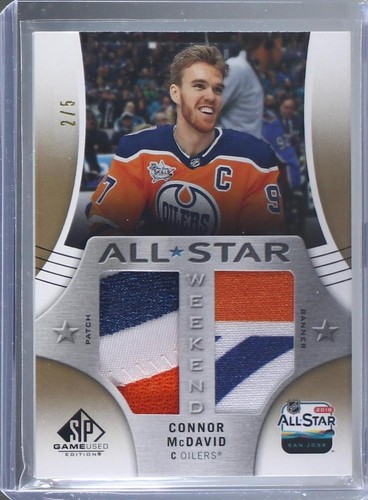 2019-20 Upper Deck SP Game Used - Connor McDavid #AW-CM