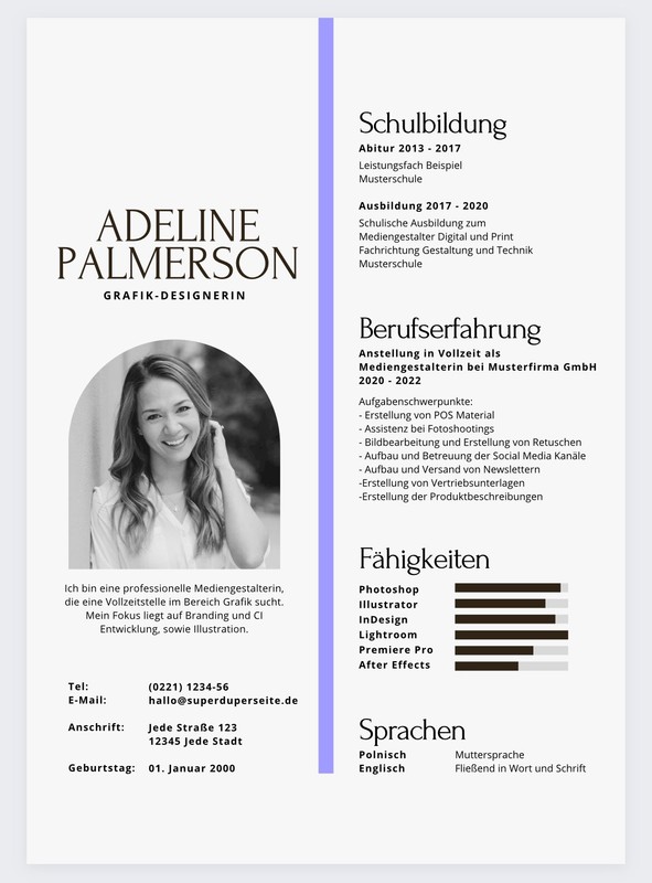 Bewerbungen, Lebenslauf Schreiben Lassen | Motivationsschreiben / Anschreiben