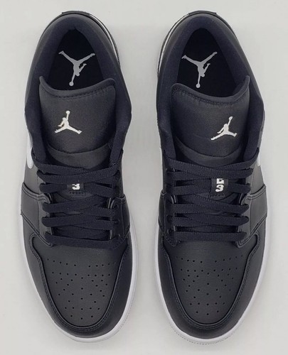 Pre-owned Jordan Nike Air  1 Low Black White Ao9944-001 Women's Size 8