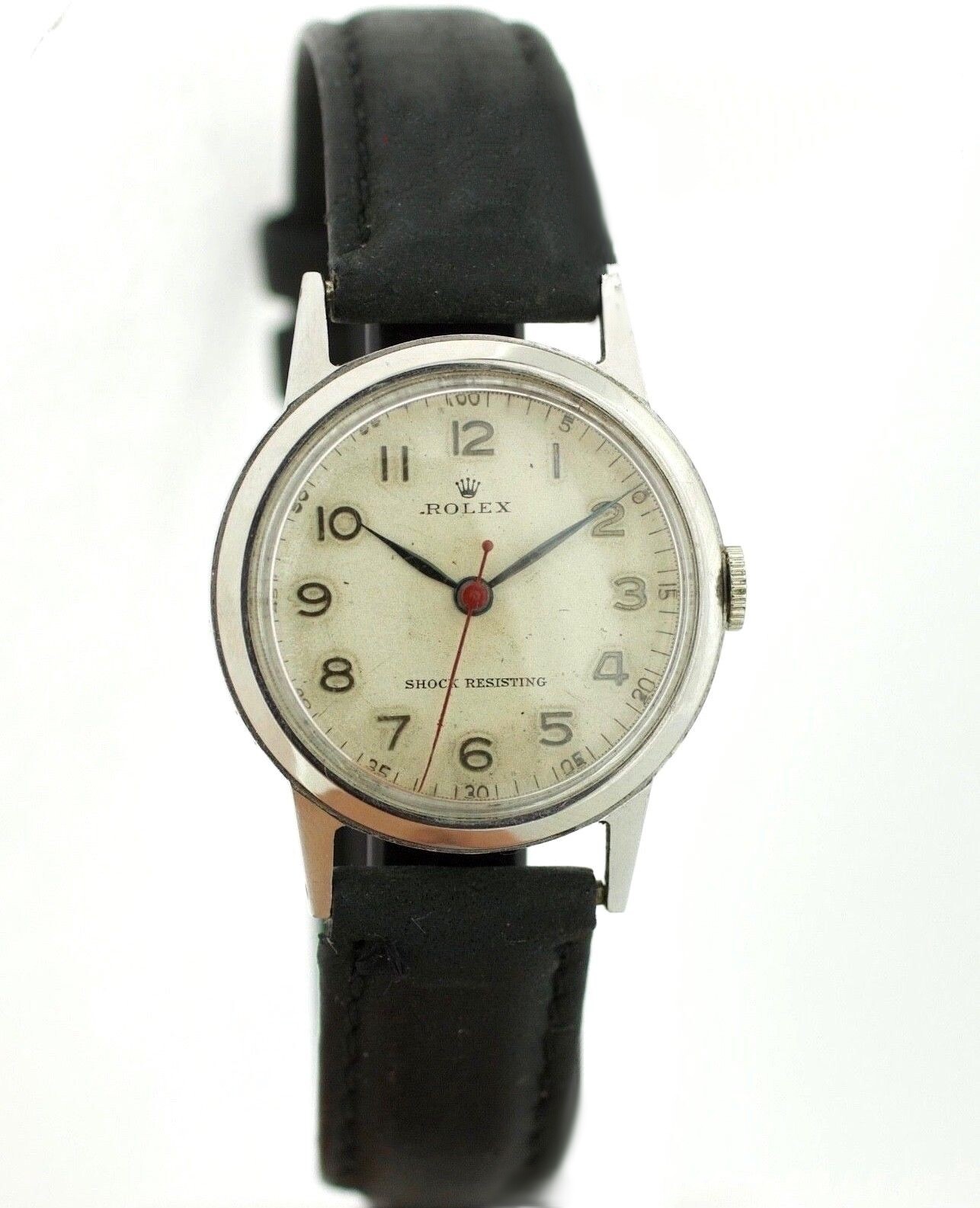 vintage leather strap rolex