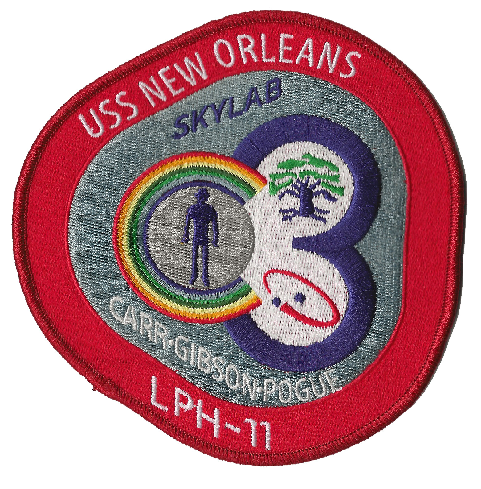 Skylab 3 USS New Orleans LPH-11 NASA US Navy space recovery