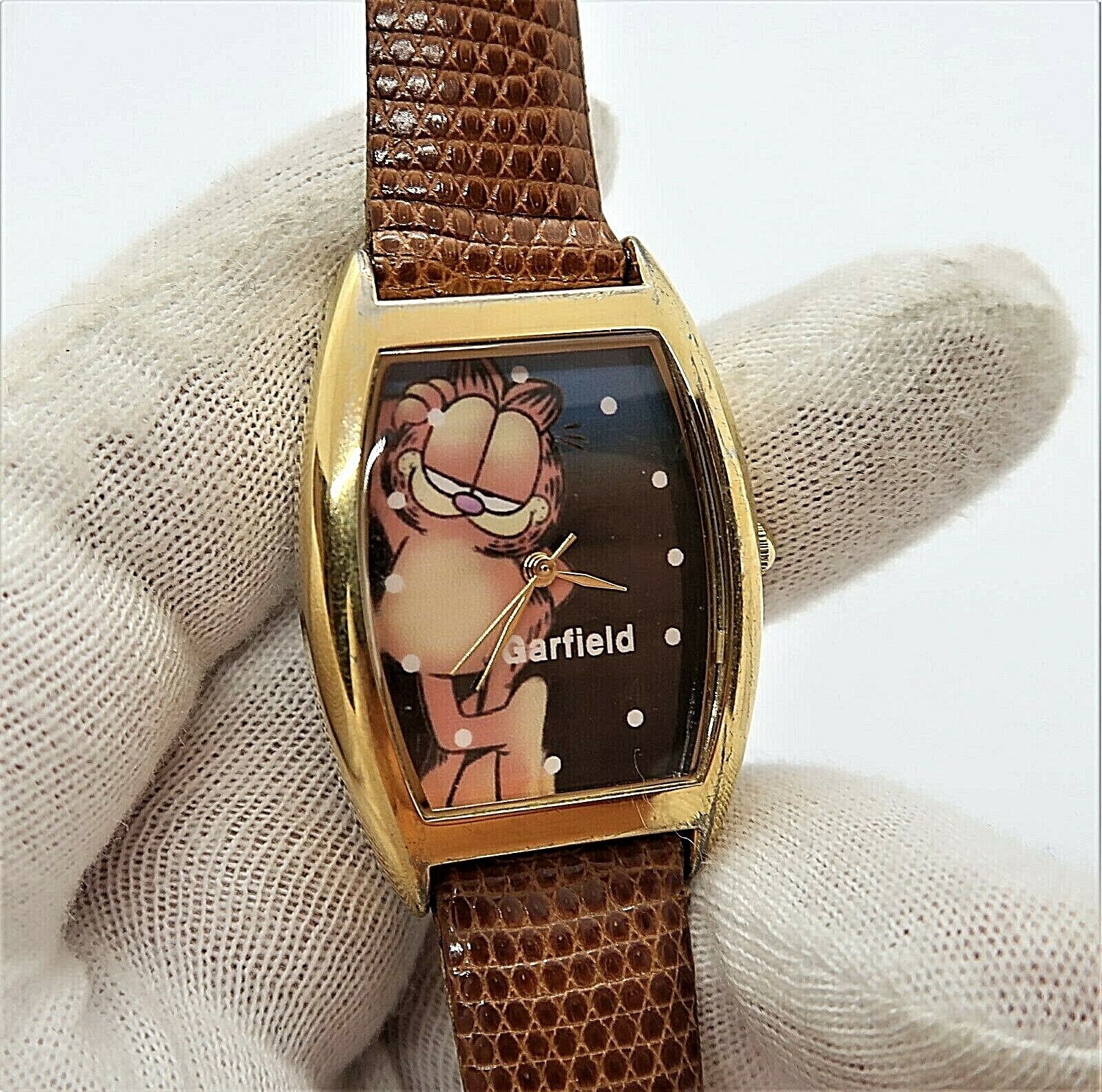 GARFIELD, Genuine Lizard Band, Big Face, Cute! Ladies/Kids GARFIELD, Genuine Lizard Band, Big Face, Cute! Ladies/Kids