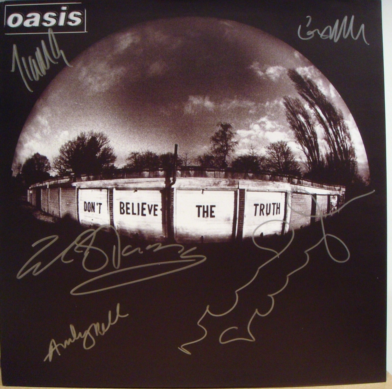Oasis Don't Believe the Truth サイン入り Oasis Don't Believe The Truth Signed LP Vinyl 3 times | eBay