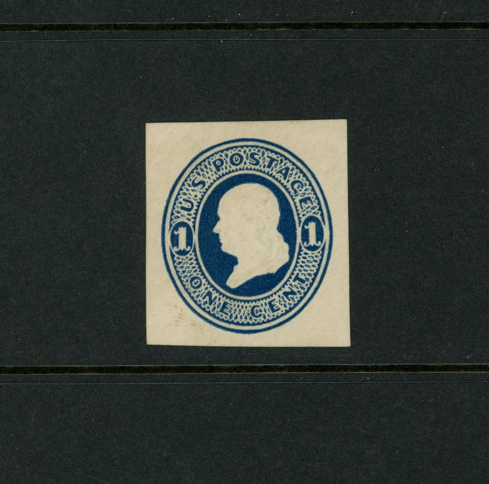 USA Scott # U108 VF Unused Corner Cut Postal Squares BOB US
