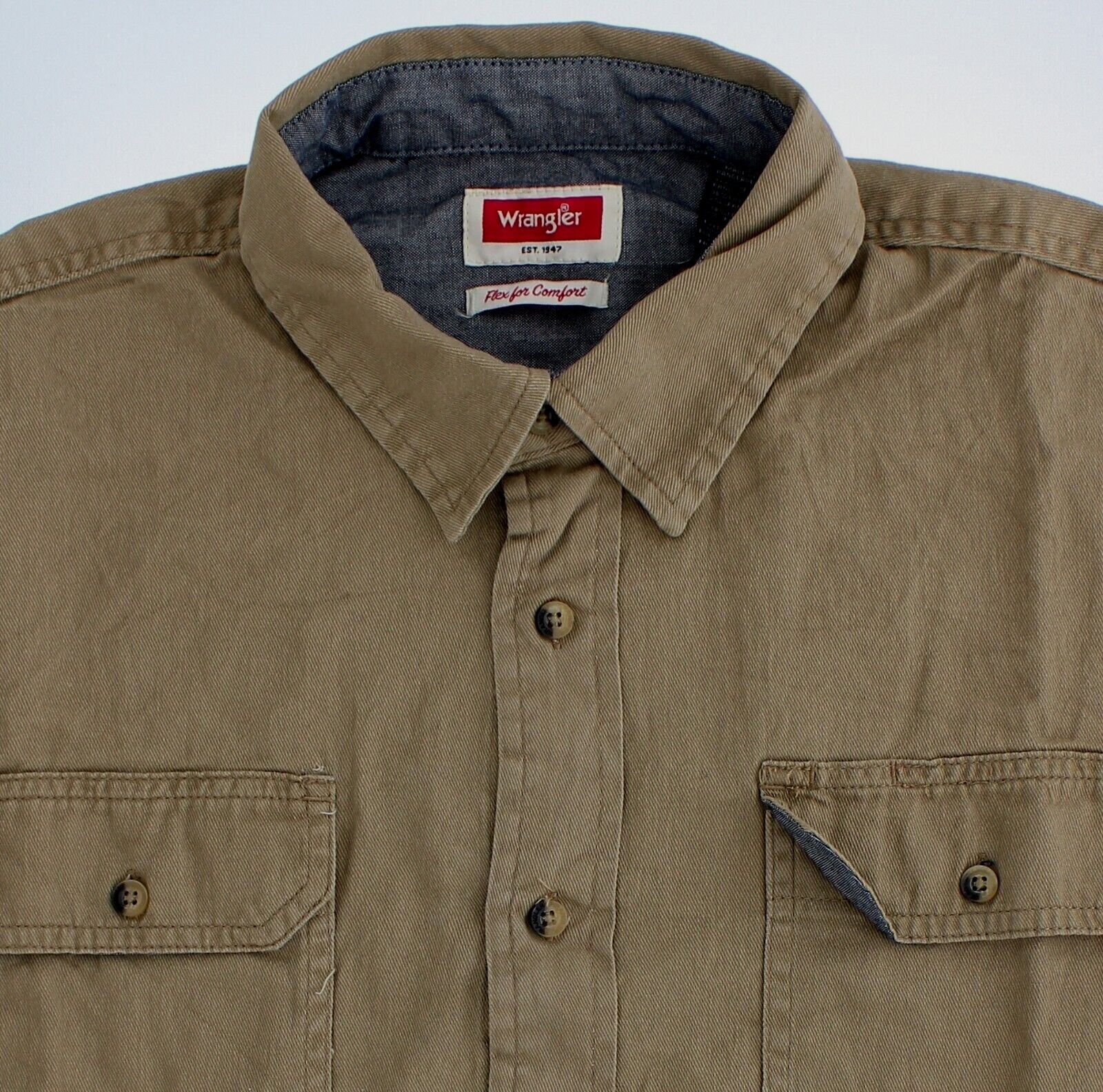 wrangler comfort flex shirt