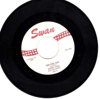 DICKEY DOO AND THE DON'TS:   DID YOU CRY / CLICK-CLACK .. 45 RPM A-908