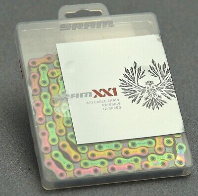 Sram XX1 Eagle Chain, 12-Speed, Rainbow, NEW IN PACKAGING
