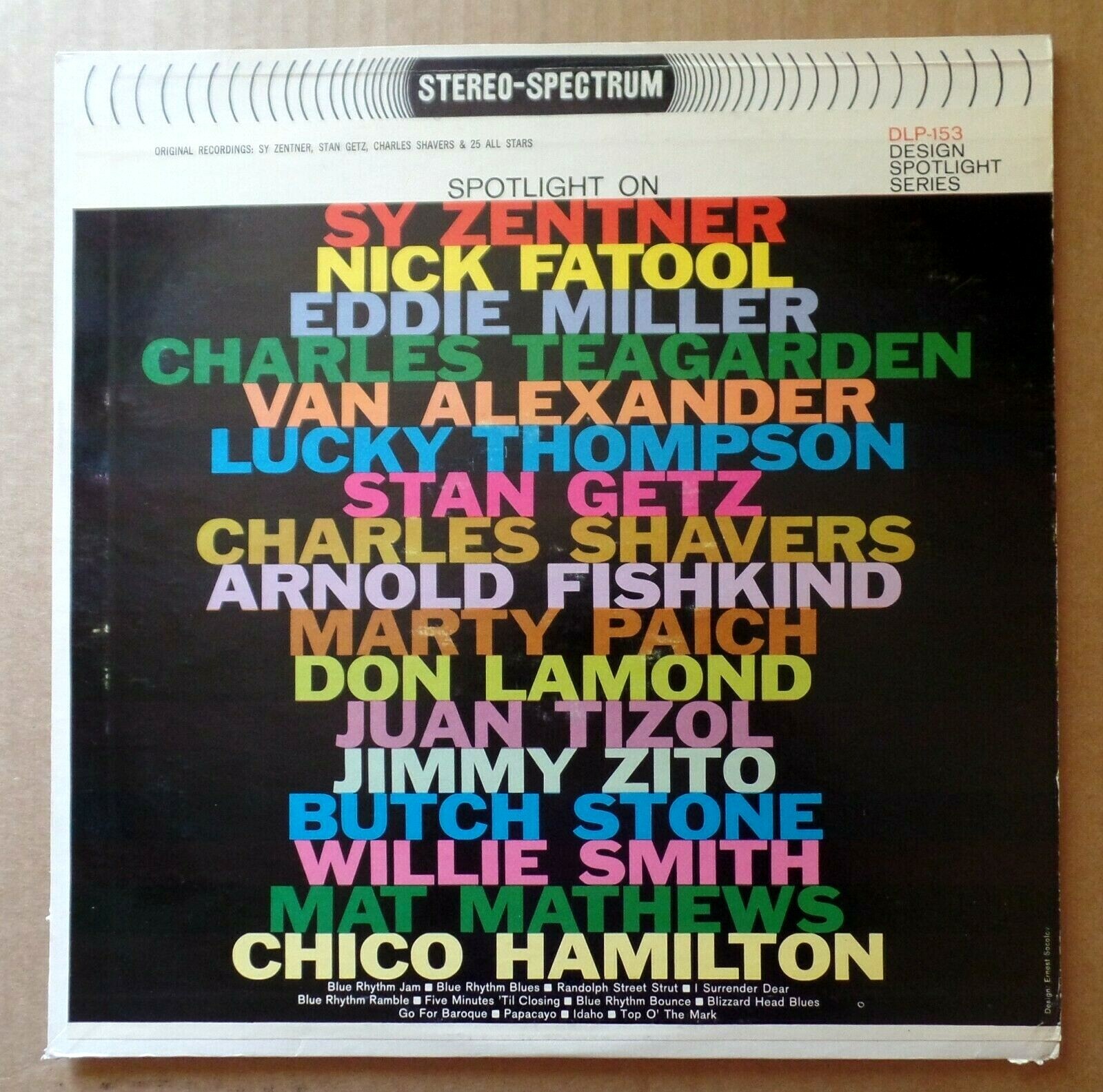 Vintage DESIGN STEREO SPOTLIGHT SERIES 1962 Vinyl LP