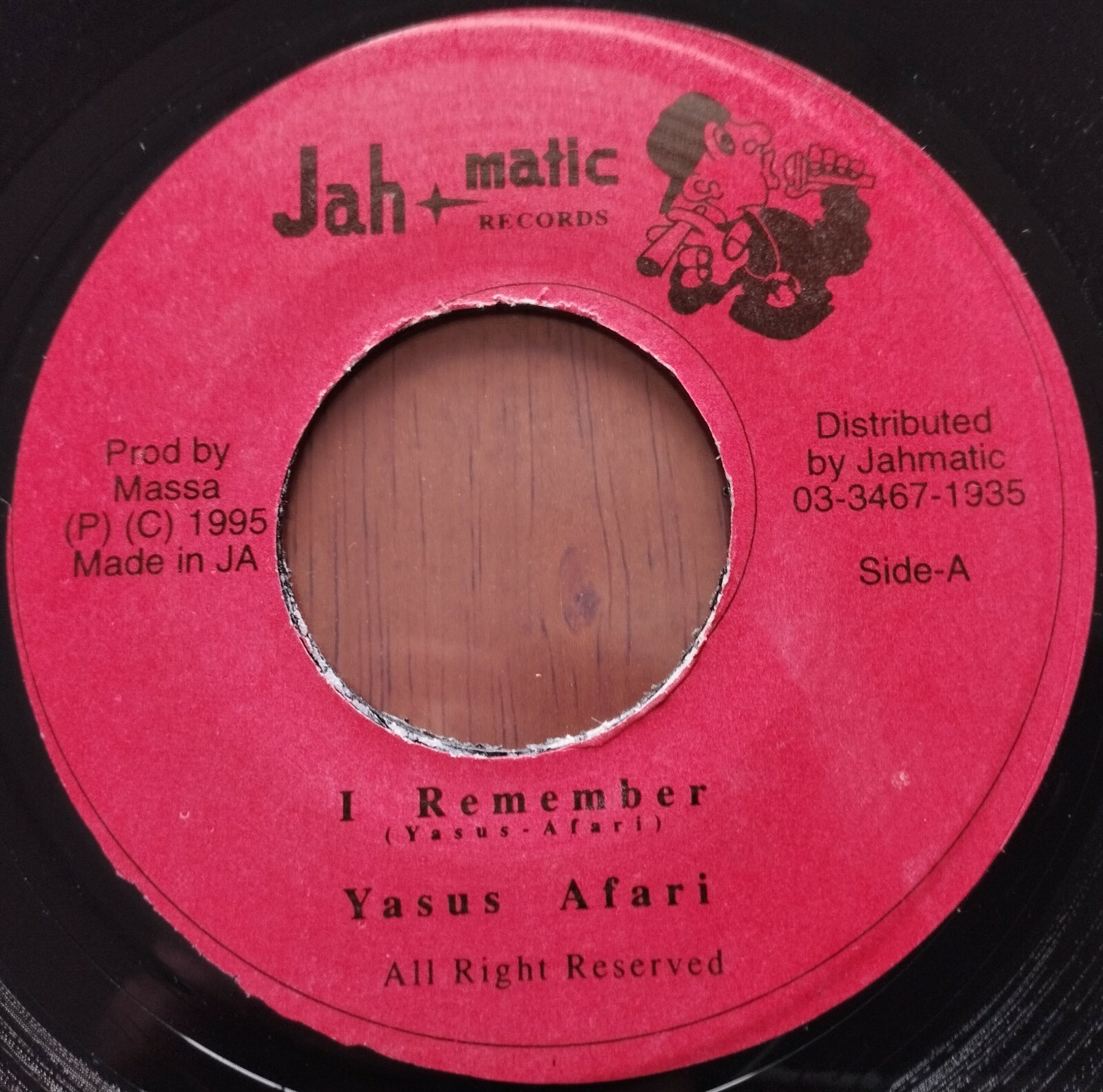 Yasus Afari - I Remember ( Jah Matic Records) Reggae Dub