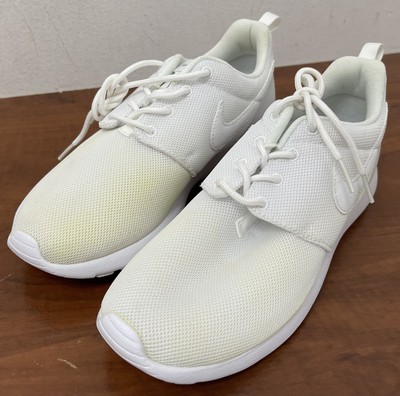 

Nike Roshe One White / White-Wolf Grey для больших детей (599729 102) — 5,5