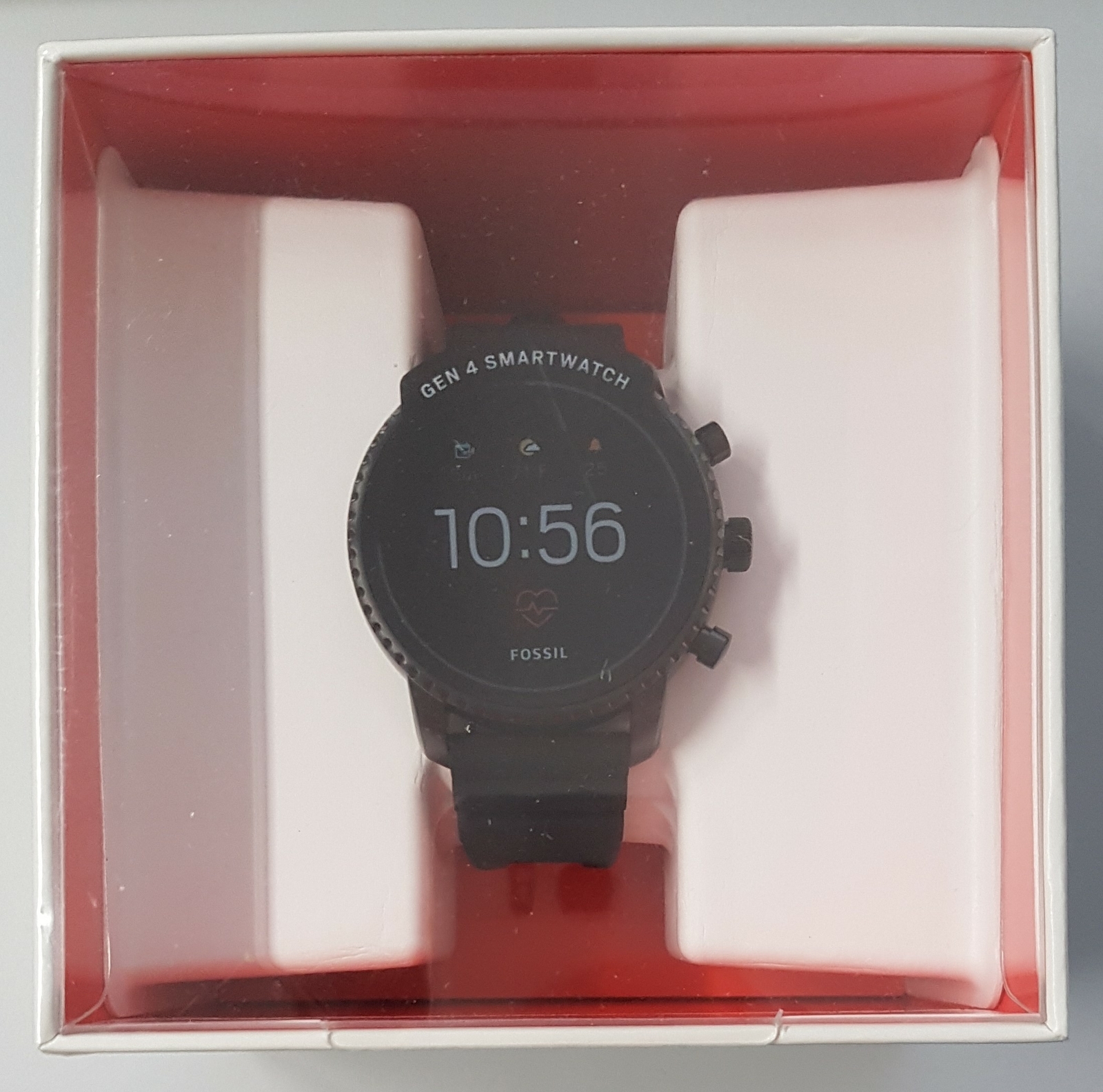Fossil FTW4018 Q Explorist HR 4. Generation Smartwatch, Schwarz - Neu & OVP | eBay