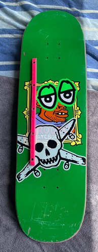 Krooked Mark Gonzales Frame Face 9.81 Shaped Skateboard Deck