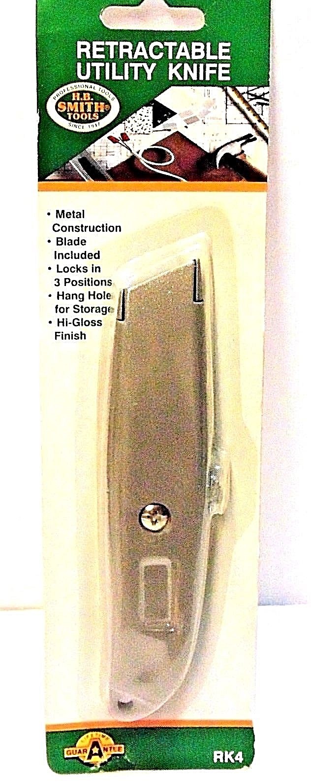 UPC 075877000040 product image for Retractable Utility Knife Rk4-hb Smith Tools | upcitemdb.com