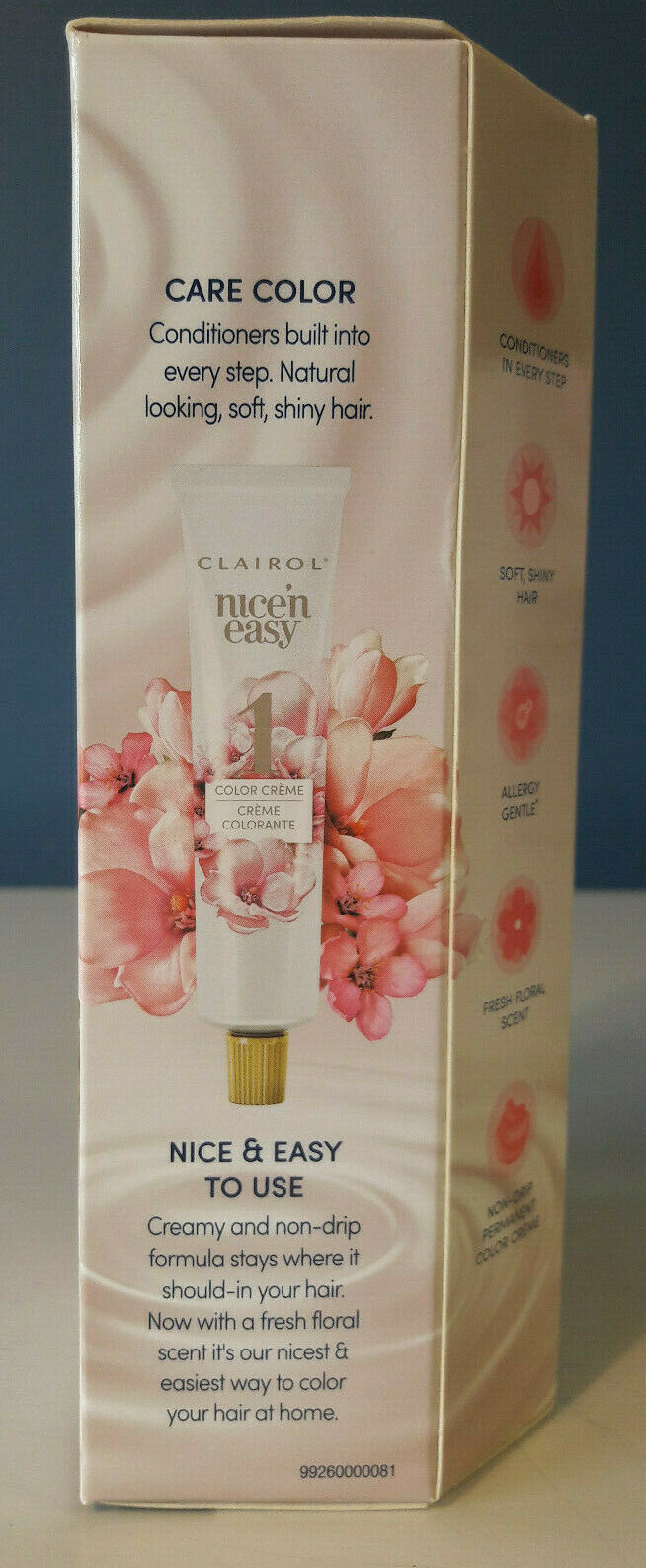 Lot of (2) CLAIROL Nice'n Easy #8R Medium Reddish Blonde Permanent Hair Color