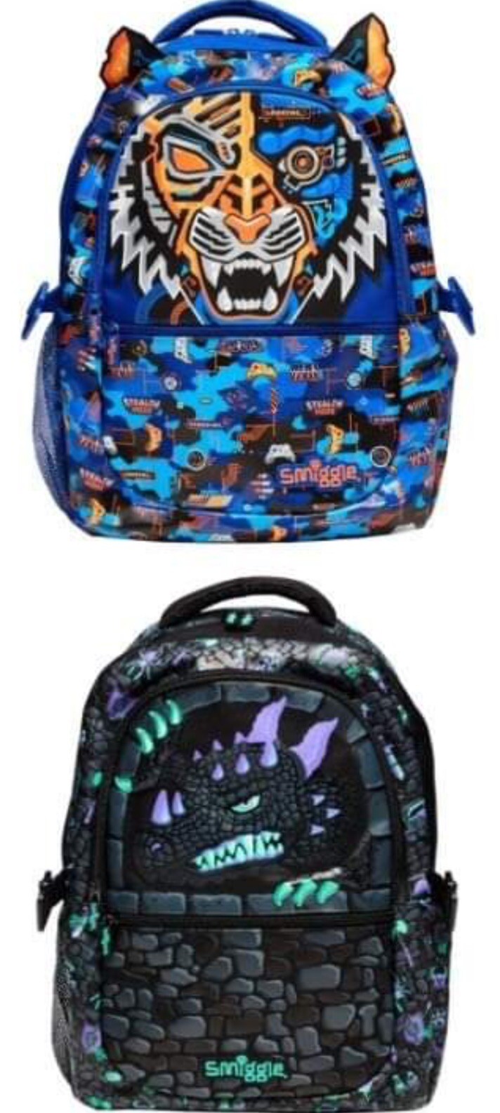 Smiggle ターコイズ フラミンゴ柄 リュック 11 Australia Original Unicorn Schoolbag - Cute & Hot-Selling