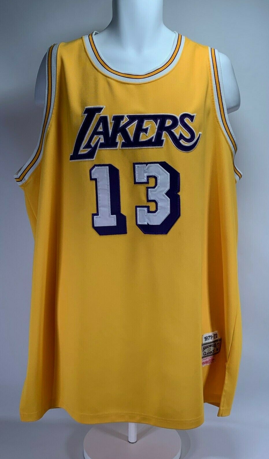 MITCHELL & NESS NBA LAKERS WILT CHAMBERLAIN AUTHENTIC JERSEY