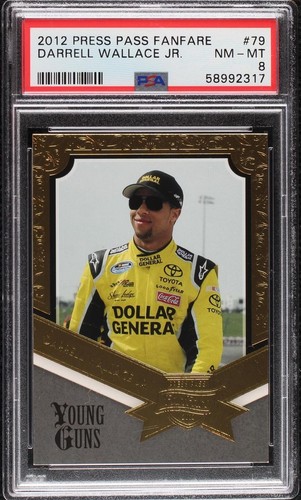 2012 Press Pass Fanfare - Bubba Wallace #79