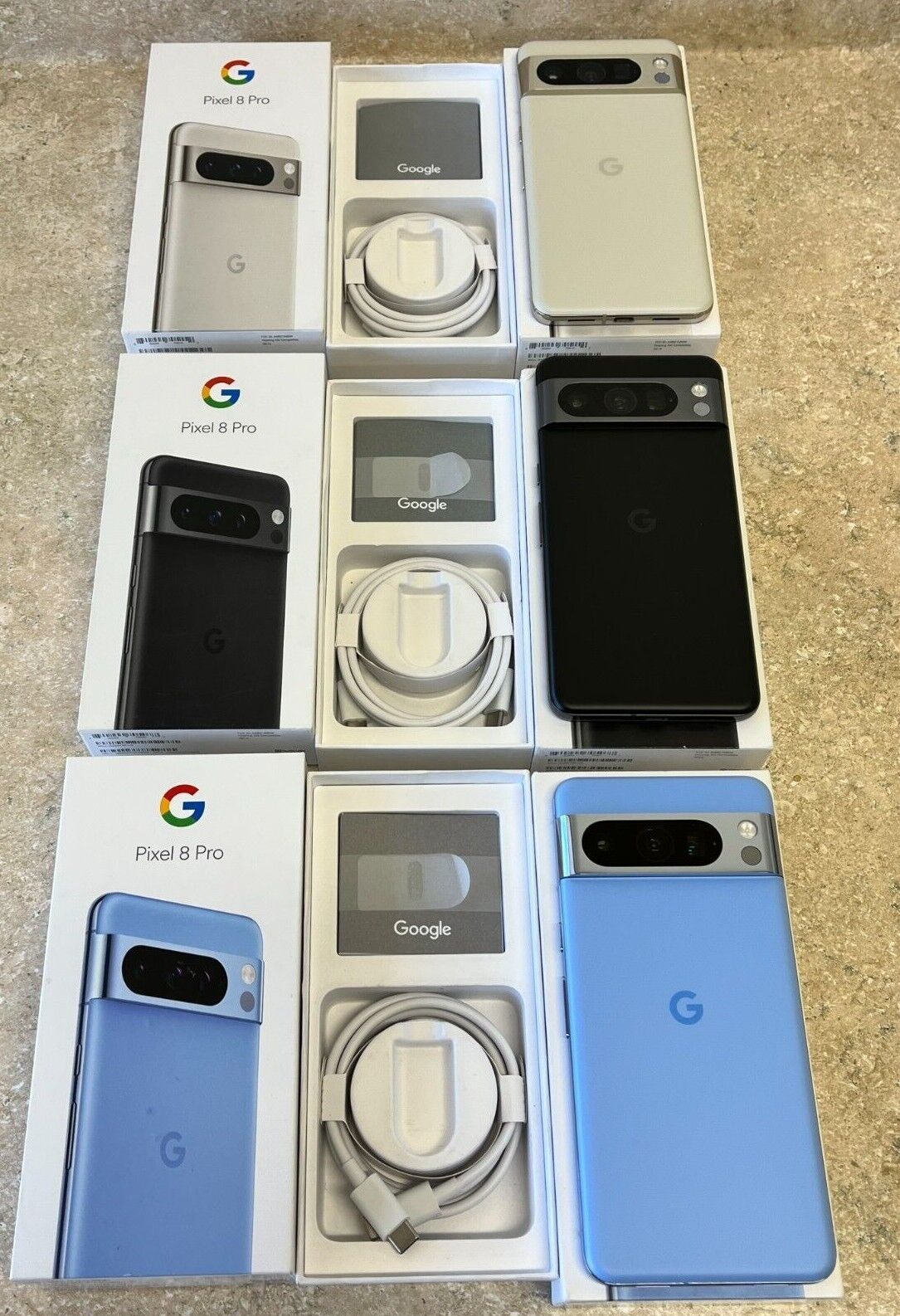 Google Pixel 8 Pro 5G 512GB/256GB/128GB Factory Unlocked GSM Google Pixel 8 Pro 5G 512GB/256GB/128GB Factory Unlocked GSM