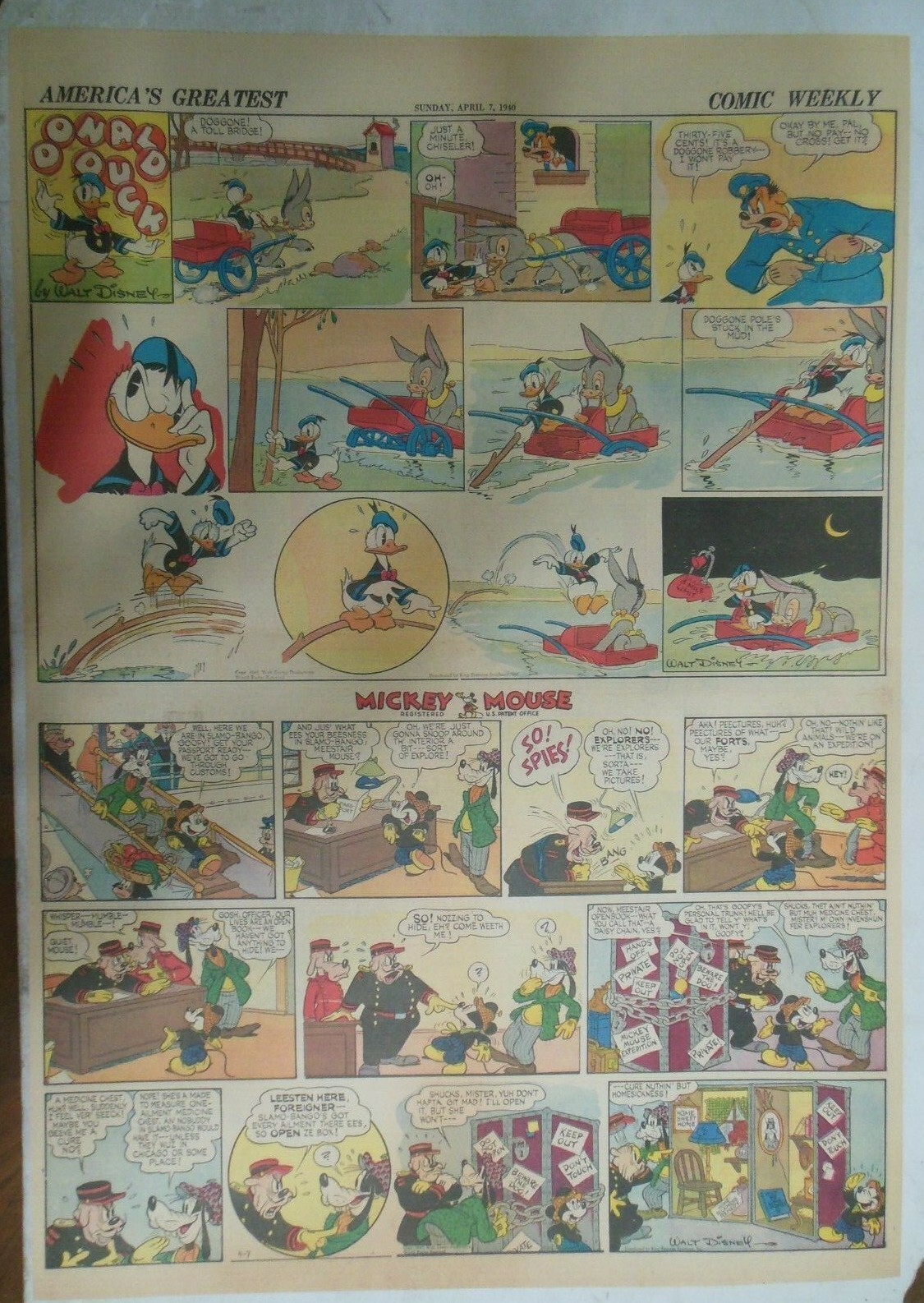 本物 初版 Mickey Magazine ドナルドダック表紙 1952年頃 本物 初版 Mickey Magazine ドナルドダック表紙 1952年頃 Amazon