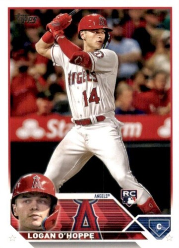 Topps オホッピー O'HOPPE 直筆サインカード LOGAN O'HOPPE Signed Autographed 2024 Topps Series 1 One