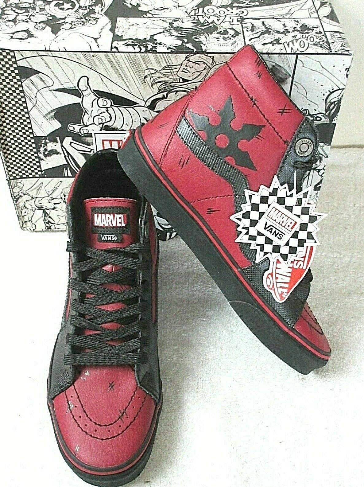 deadpool high top vans