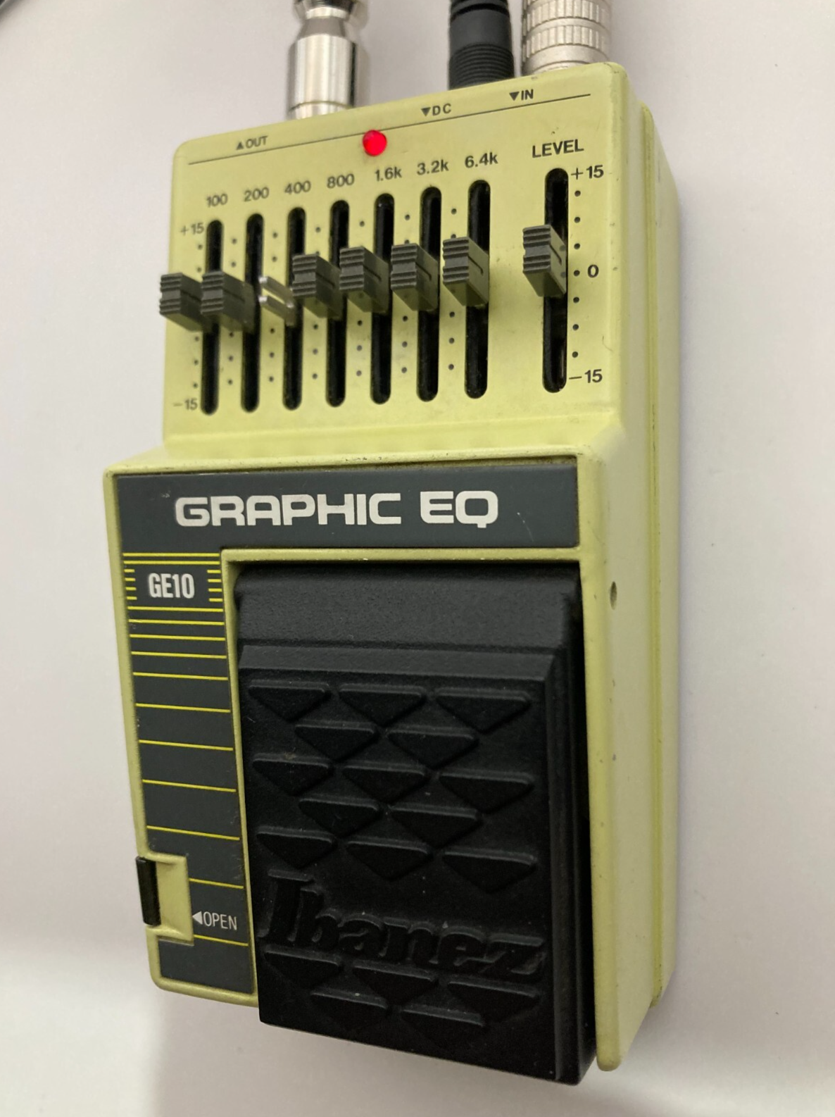 Ibanez GE10 Graphic EQ MIJ Vintage Equalizer Effect Pedal