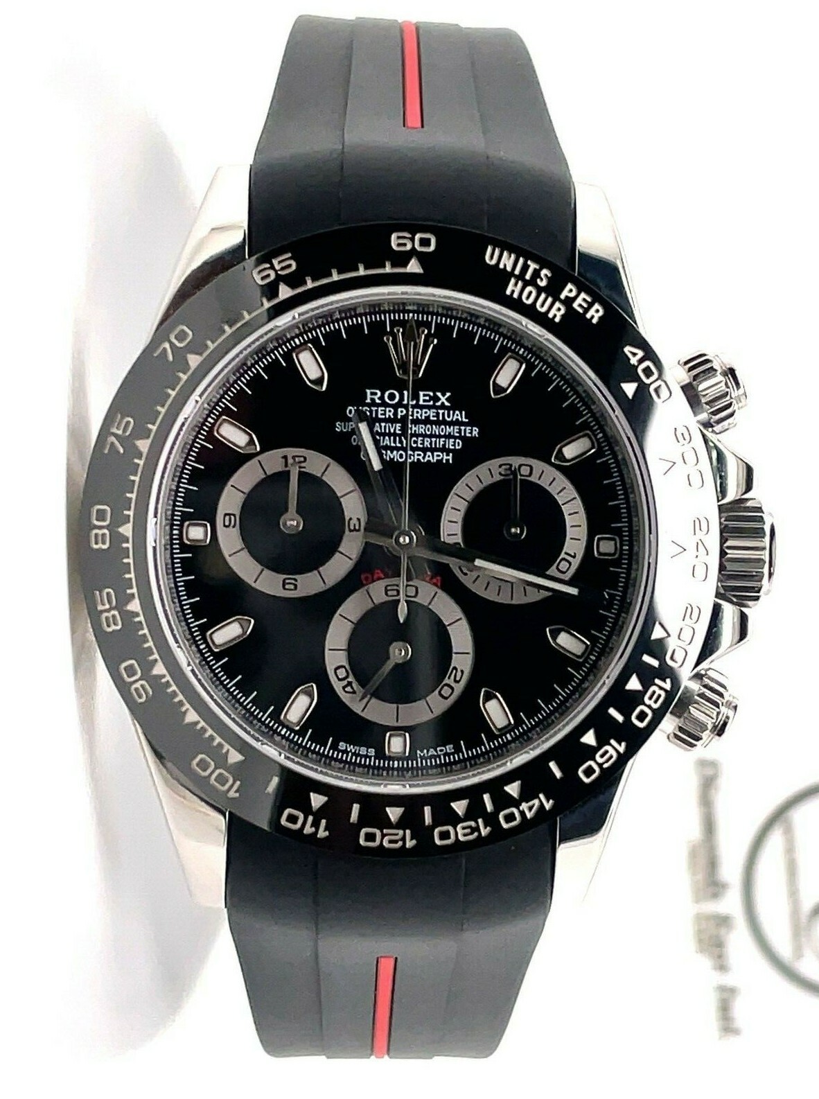 Rolex Daytona 116500ln Oyster Black Ceramic Bezel RUBBER B Rolex Daytona 116500ln Oyster Black Ceramic Bezel RUBBER B