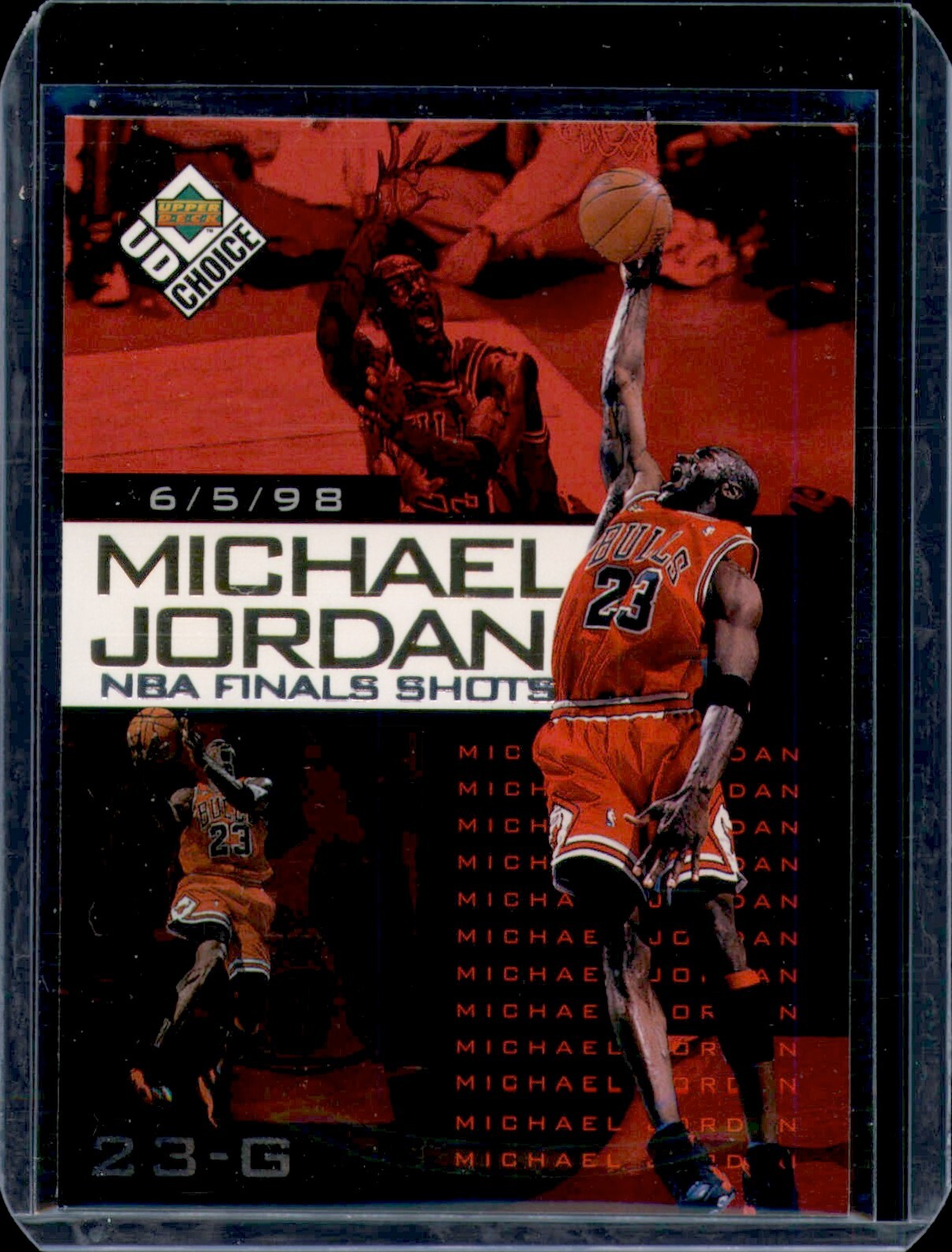 1998-99 Upper Deck UD Choice Preview NBA Finals Shots