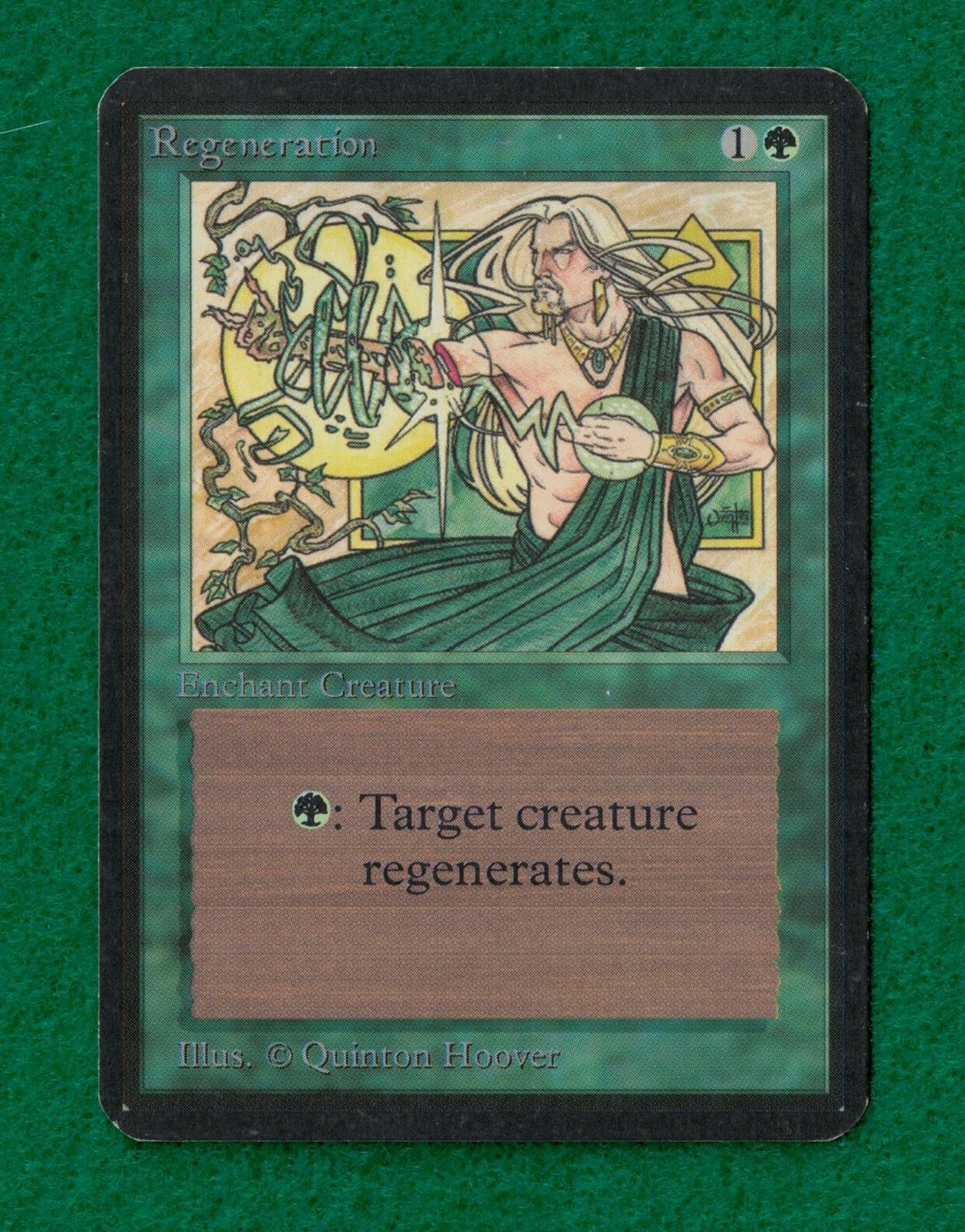 MTG 1x Regeneration Alpha Magic the Gathering Green | eBay