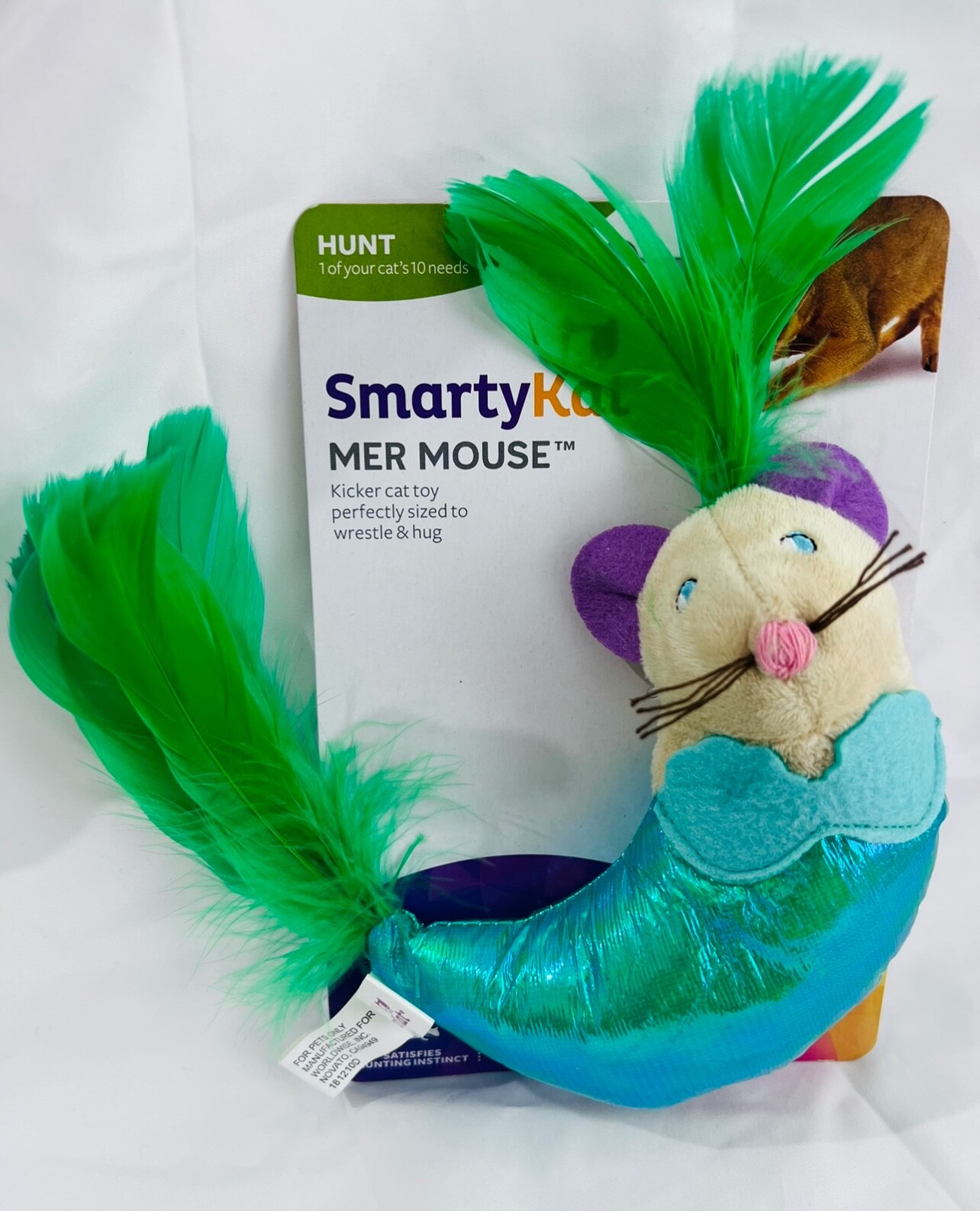 SmartyKat MerMouse - Kicker Cat Toy