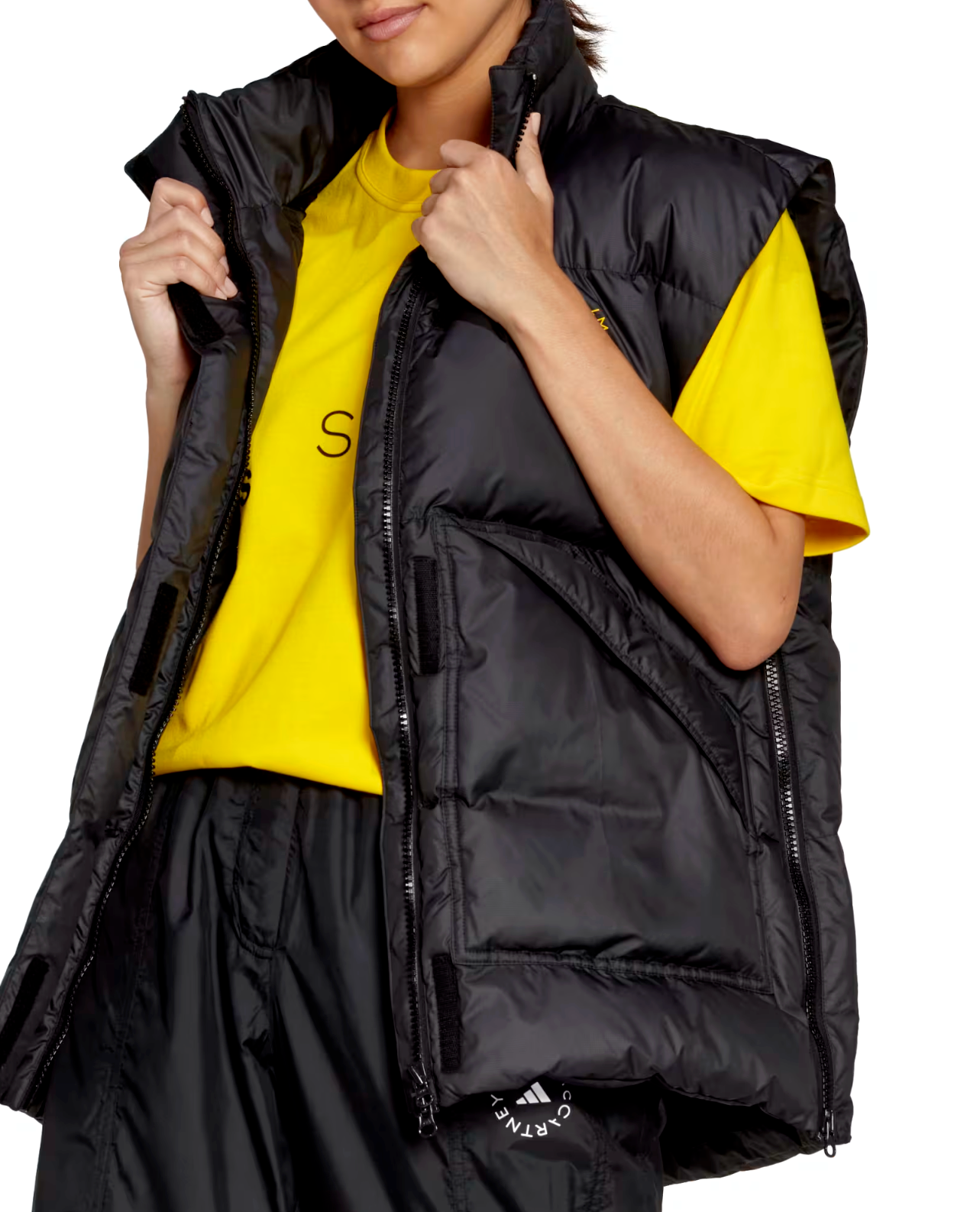 Adidas by Stella McCartney GILE OVERSIZED WINTER PUFFER VEST Adidas by Stella McCartney GILE OVERSIZED WINTER PUFFER VEST