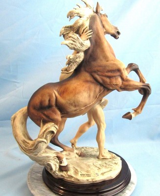 Giuseppe Armani FREEDOM-MAN & HORSE 906C Porcelain Figurine Limited Edition