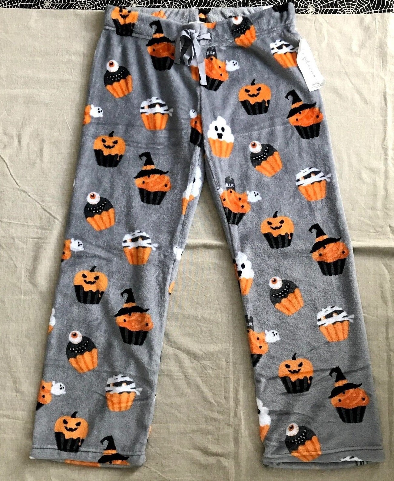 Daydream by Berkshire Home Halloween Ghost Cupcake PJ Pajamas Sleep Lounge  Pants | eBay