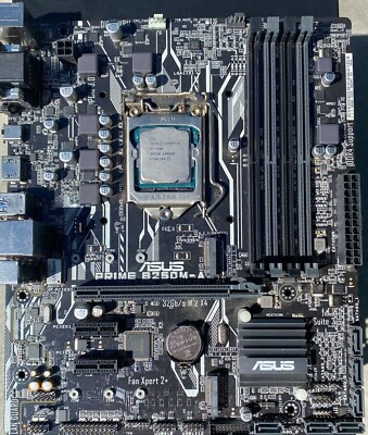 マザーボード ASUS PRIME B250M-A + Core i5+DDR4 4GBx2 Amazon.com: ASUS PRIME B250M-A LGA1151 DDR4 HDMI DVI VGA M.2