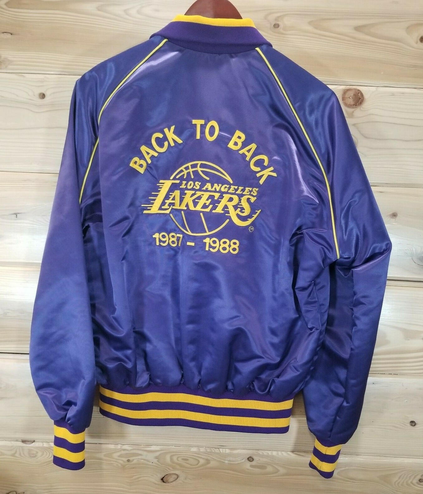 Vintage Los Angeles Lakers Back 2 Back 87-88 World Champions Vintage Los Angeles Lakers Back 2 Back 87-88 World Champions