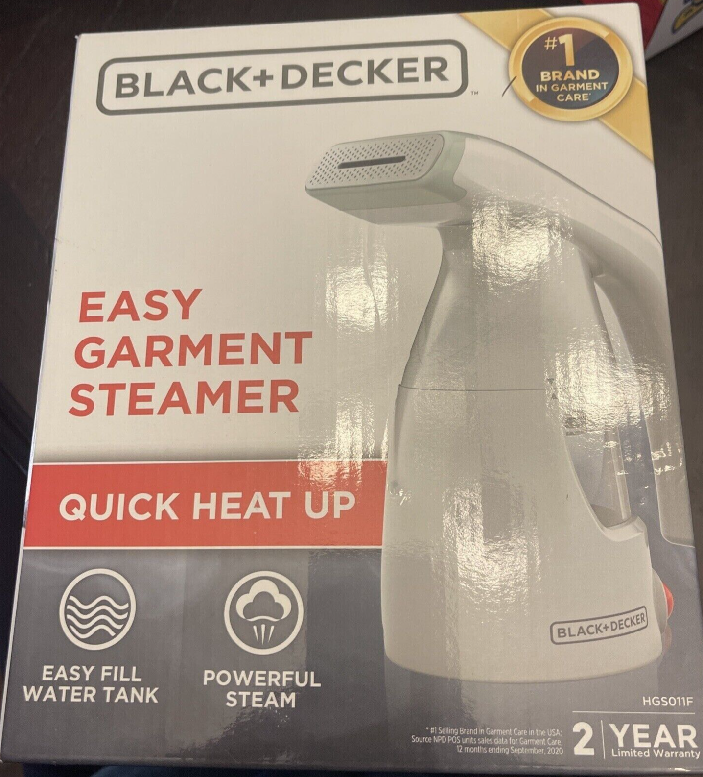 Black and Decker, Other, Blackdecker Easy Garment Steamer Powerful And  Quick Steam Solution