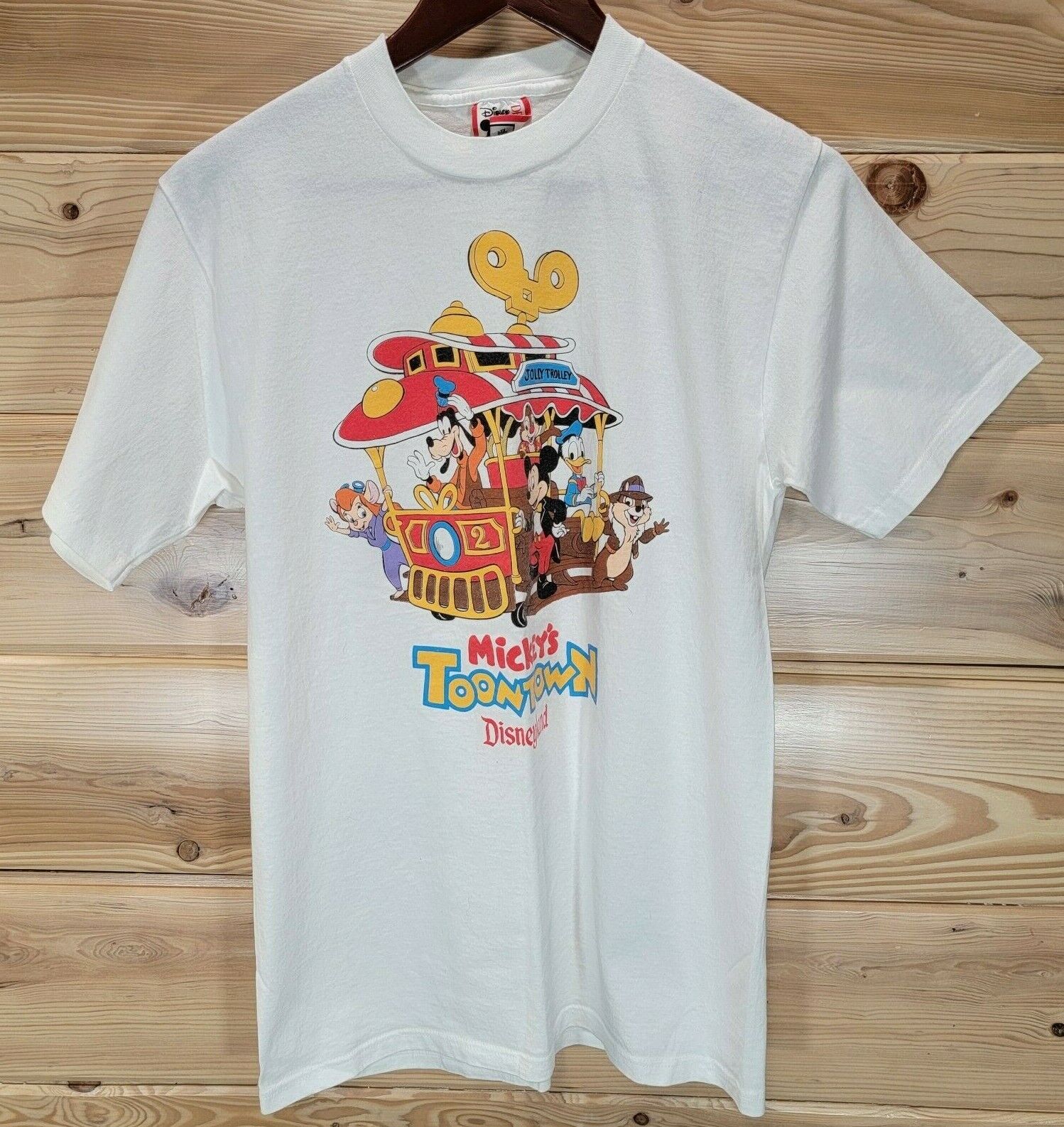 Vintage Disneyland T Shirt Adult Medium Mickey's Toon Town Vintage Disneyland T Shirt Adult Medium Mickey's Toon Town