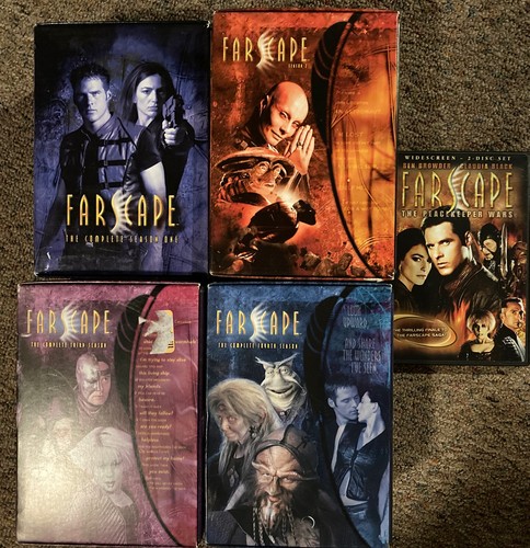 FARSCAPE - Complete Series 1-4 Original DVDs Complete Box