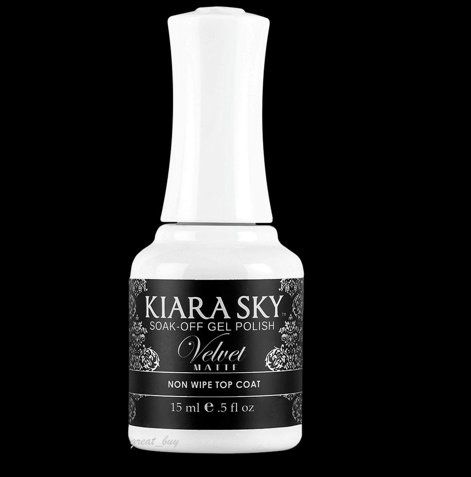 Kiara Sky Gel Essential Gel Polish Velvet Matte Non Wipe Gel Top